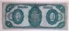 Image #2 of auction lot #1017: United States one-dollar 1891 Treasury Note in nice circulated and soi...