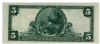 Image #2 of auction lot #1025: United States five dollars 1904 national currency from the First Natio...