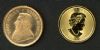 Image #1 of auction lot #1002: Canada 2017  ounce maple leaf and South Africa 1982  rand  both in u...