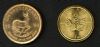 Image #2 of auction lot #1002: Canada 2017  ounce maple leaf and South Africa 1982  rand  both in u...