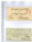 Image #3 of auction lot #549: Austria selection of forty stampless covers from 1840s and 1850s. Good...
