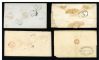 Image #2 of auction lot #593: Transatlantic stampless cover selection from 1859 to the 1870s mailed ...