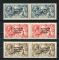 Image #1 of auction lot #1498: (77a-79a) narrow and wide overprints horizontal pairs og hrs. F-VF set...