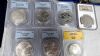 Image #4 of auction lot #1006: United States coin accumulation in a banker box. Involves $77.55 face ...