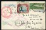 Image #1 of auction lot #524: (C13) Graf Zeppelin South America cacheted First Flight postcard cance...