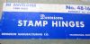 Image #3 of auction lot #1000: Forty Dennison red, white, and blue prefolded 1000 stamp hinges packag...