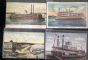 Image #3 of auction lot #610: Over one hundred riverboat cards, most of them pertaining to navigatio...