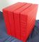 Image #2 of auction lot #1002: Four pristine Lighthouse hingeless albums, red, with slip cases. Two U...