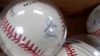 Image #4 of auction lot #1028: Ten politicians autographed baseballs. Involves Gerald Ford, George Bu...