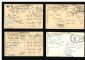 Image #4 of auction lot #624: Winston Churchill ten WW II APO censored postcards 1944-45 from the Ha...