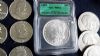 Image #4 of auction lot #1007: United States coin accumulation in cigar box. Involves $26.00 face 90%...