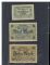 Image #4 of auction lot #1025: Memel 1922 complete set of nine notgeld currency (P1-9). Appears to be...