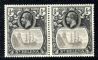 Image #1 of auction lot #1555: (79) pair right stamp is a Torn Flag variety (S.G. #97b) NH F-VF...