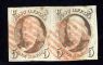 Image #1 of auction lot #1093: (1) used pair four margins F-VF...