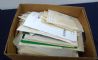 Image #1 of auction lot #161: Bankers box filled hundreds and hundreds of mixed mint and used stamp...
