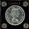 Image #2 of auction lot #1017: Canada 1955 proof like Arnprior silver dollar in a Capital holder....