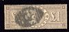 Image #1 of auction lot #1481: (110) 1 used with heavy cancel creases and small thin Fine...