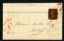 Image #1 of auction lot #497: (1) Great Britain cover original letter cancelled on June 27, 1840, in...