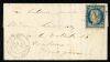 Image #1 of auction lot #483: France Balloon cover carried by the Franklin during the Siege of Par...