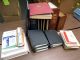 Image #1 of auction lot #126: Consignment remainder in two boxes. Several three ring table binders o...