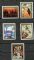 Image #1 of auction lot #1376: (C107-C111) Paintings NH VF set...