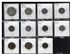 Image #1 of auction lot #1025: United States Civil War Era coin selection from one cent to fifty cent...