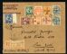 Image #1 of auction lot #487: Alexandria registered multifranking cover canceled there on December 3...