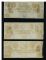 Image #2 of auction lot #1030: Three Tecumseh, Michigan 1830s obsolete currency consisting of one, th...
