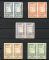 Image #1 of auction lot #1581: (288-292) imperf pairs NH VF set...