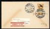 Image #1 of auction lot #510: Polish Army in Italy airmail cover cancelled Siedle 7.2.1946. Mailed t...