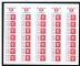 Image #1 of auction lot #1366: (2409a) imperf booklet panes x5 as a sheet NH VF...