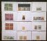 Image #3 of auction lot #198: Over 150 singles, sets and partial sets on 102 sales cards, never offe...