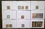 Image #4 of auction lot #198: Over 150 singles, sets and partial sets on 102 sales cards, never offe...