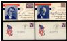 Image #1 of auction lot #460: Franklin Roosevelt four cacheted covers consisting of two Third Inaugu...