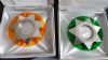 Image #2 of auction lot #1053: Four Franklin Mint sterling silver Christmas ornaments 1971-1974 MIB....