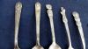 Image #2 of auction lot #1062: Interesting accumulation of thirty silver plated spoons, gold-filled c...