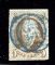 Image #1 of auction lot #1091: (1) Franklin used with blue cancel four margins good color F-VF...