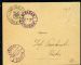 Image #1 of auction lot #502: (Michel #1) Albania Provisional handstamp in black cover cancelled wit...