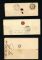 Image #2 of auction lot #522: Three Italian States covers from 1858-1862. Consists of two Tuscany on...