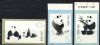 Image #1 of auction lot #1272: (708-710) Pandas imperf unused NH F-VF set...