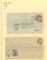 Image #3 of auction lot #565: Great Britain twelve clean covers from 1864-1884 nicely mounted on pag...