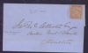 Image #1 of auction lot #568: New Brunswick cover having Scott #1 canceled in Chatham on July 7, 185...