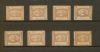 Image #3 of auction lot #288: Accumulation of the 1867 Sphinx/Pyramid issues (Scott 8-15). Good for ...