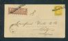 Image #1 of auction lot #524: Canada registered circular cover canceled on October 6, 1879, in Toron...