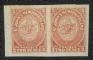 Image #1 of auction lot #1401: (17) pair with right stamp having line through the 2s og VF...