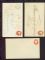 Image #1 of auction lot #506: Canada postal stationery selection. Includes two postally used  U1 fro...