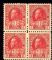 Image #1 of auction lot #1362: (MR3a) type II block top two stamps og hr. bottom NH F-VF...