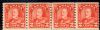 Image #1 of auction lot #1287: (181) NH strip of four includes Cockeyed King variety to the left of...