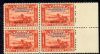 Image #1 of auction lot #1293: (203) block with one NH stamp the broken X variety others one NH oth...