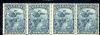 Image #1 of auction lot #1295: (Ut #208iv) wide gutter in strip of four with normal NH F-VF...